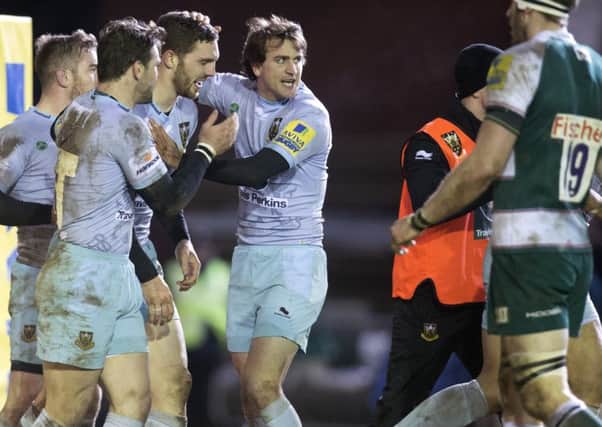 George North scored at Welford Road last season (picture: Kirsty Edmonds)