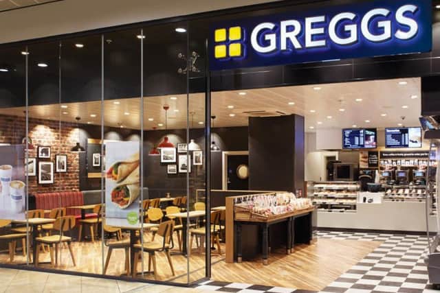 A library picture of the new-look Greggs stores