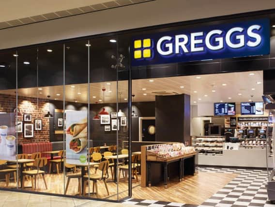 A library picture of the new-look Greggs stores