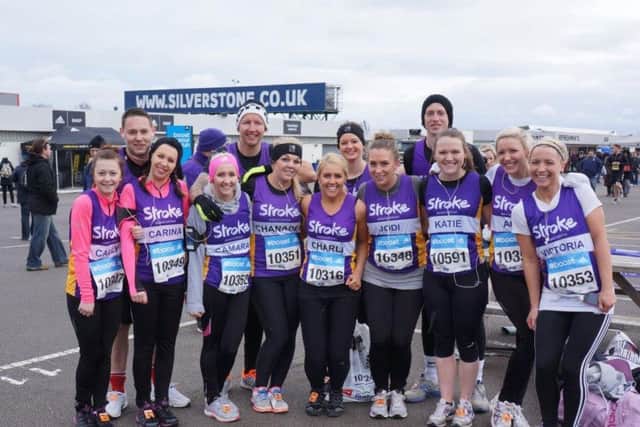 Some of the runners who support the Stroke Association at last year's event