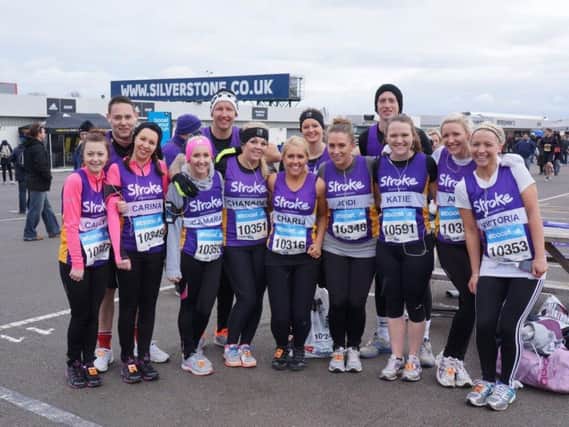 Some of the runners who support the Stroke Association at last year's event