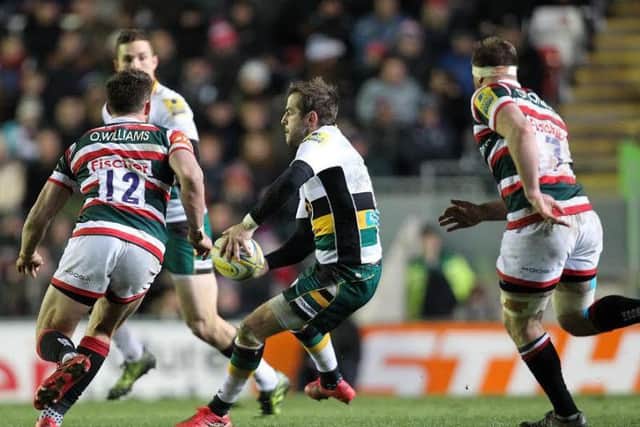 Stephen Myler in action
