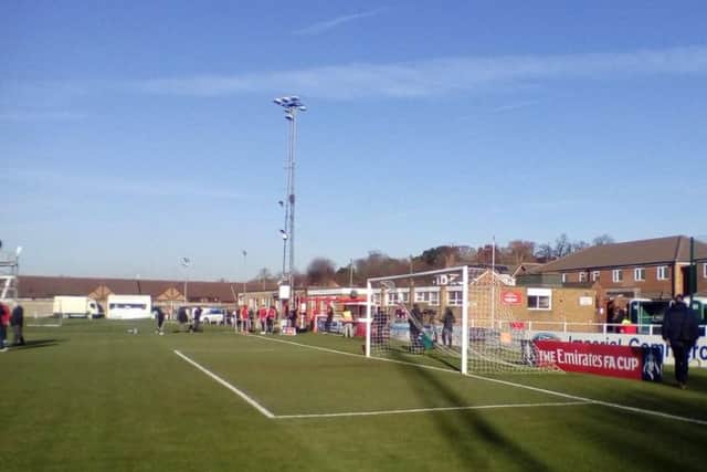 The pitch at the War Memorial Athletic Ground was not deemed fit to play on