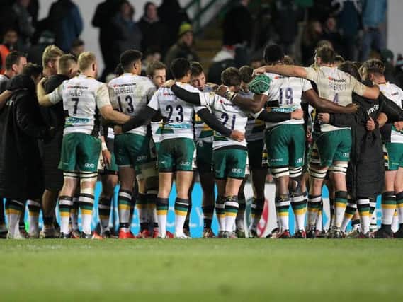 Saints suffered an agonising defeat at Welford Road