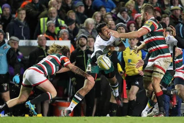 George Pisi came off the bench during the second half