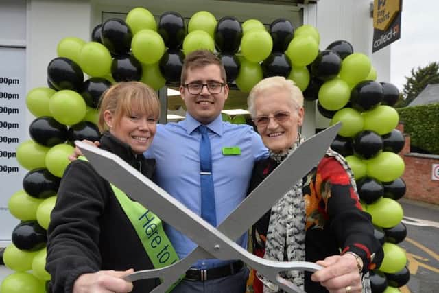 The official opening of the revamped Co-Op store in Moulton
