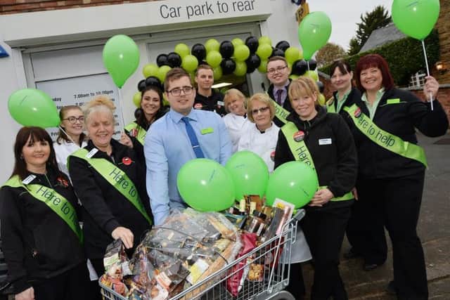 The official opening of the revamped Co-Op store in Moulton