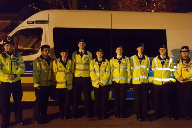 The cadets have been busy in the Kettering area