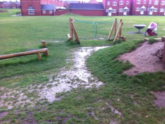 Damaged play areas could be restored