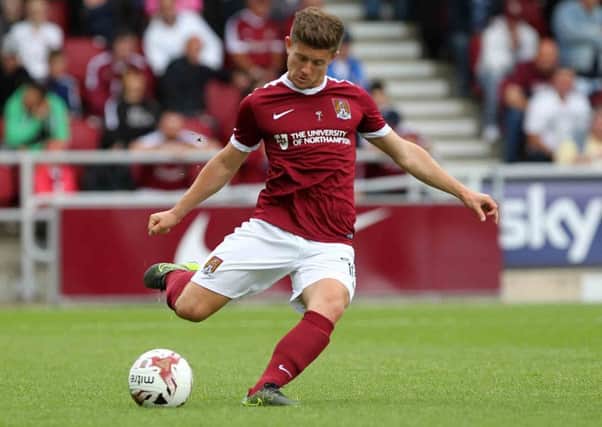 BIG CHANCE - Aaron Phillips is set for an extended run in the Cobblers team