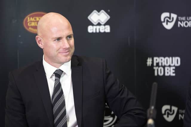 Rob Page swapped Vale Park for Sixfields in the summer