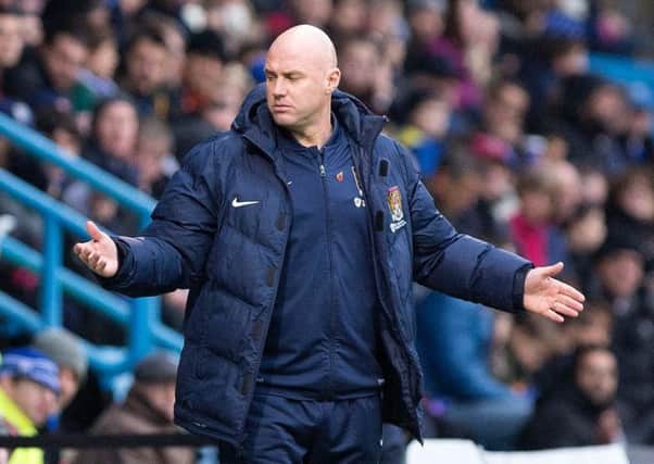 FRUSTRATING - it has been a difficult few weeks for Cobblers and boss Rob Page