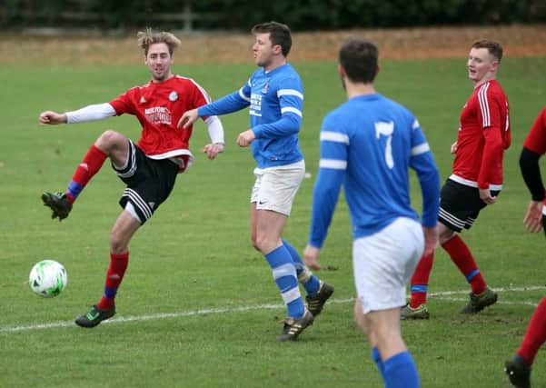 ACTION from JLB's defeat to Wollaston Victoria Reserves (Pictures: Alison Bagley)