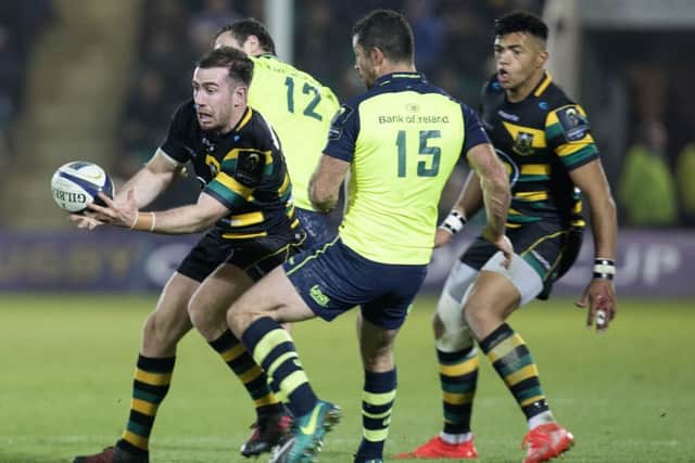 JJ Hanrahan set up a try for Ahsee Tuala but that was as good as it got for Saints