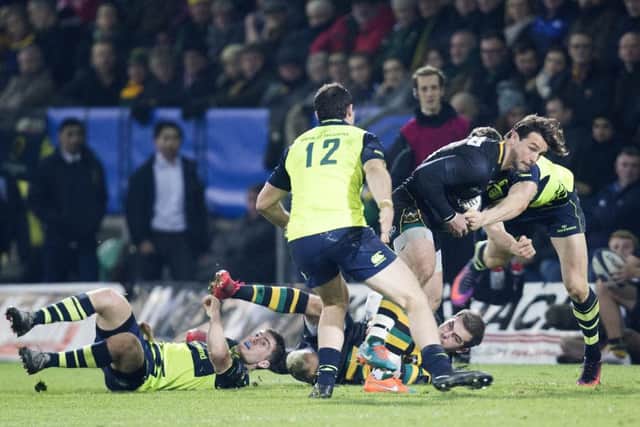 It was a horrible night for Ben Foden and Co