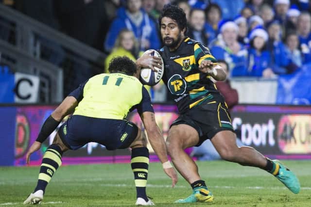Ahsee Tuala scored Saints' only try (pictures: Kirsty Edmonds)