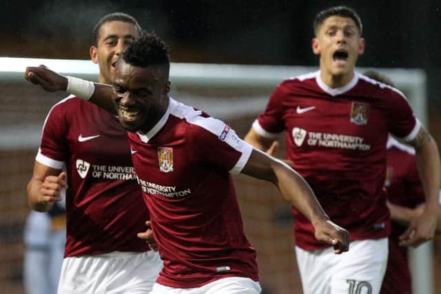 The Cobblers ended their four-match losing streak with a 3-2 win at Port Vale on Saturday