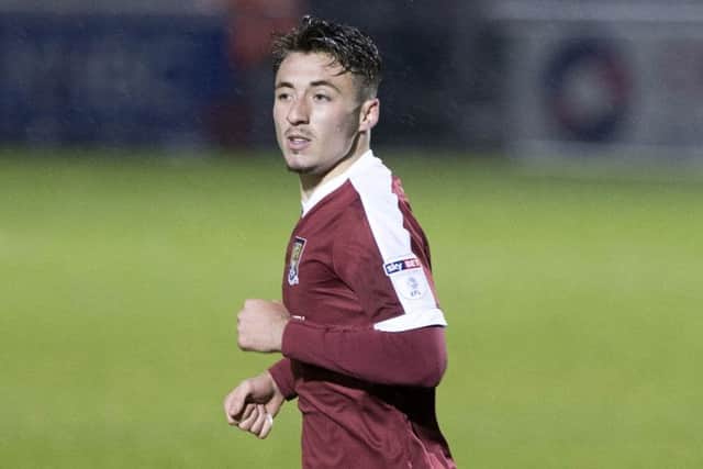 Joe Iaciofano made his Cobblers first team debut in the Checkatrade Trophy match against West Ham United last month