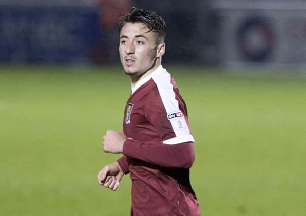 Joe Iaciofano made his Cobblers first team debut in the Checkatrade Trophy match against West Ham United last month