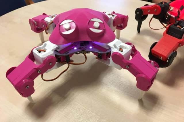 University graduate sets up robotics company with emphasis on helping school children with engineering