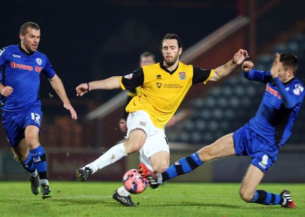 John-Joe O'Toole is one of only two survivors from the Cobblers' 2-1 FA Cup defeat at Rochdale two years ago, with the other being Marc Richards
