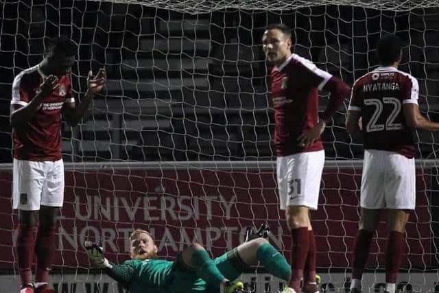 The Cobblers slumped to a 3-2 home defeat to Rochdale on Saturday (Picture: Sharon Lucey)