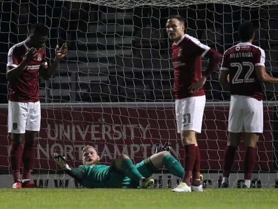 The Cobblers slumped to a 3-2 home defeat to Rochdale on Saturday (Picture: Sharon Lucey)