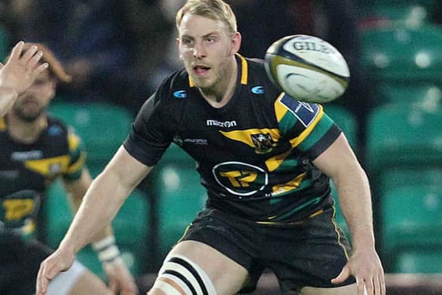 Ben Nutley captains the Wanderers against Leicester on Monday night