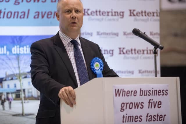 Northants Police and Crime Commissioner PCC elections, May 6, 2016. Kettering Conference Centre. Winner Stephen Mold, Conservatives. Runner-up Kevin McKeever, Labour NNL-160605-162226001