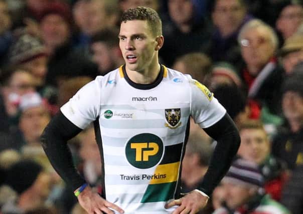 George North has been recalled to the Saints team for the New Year's Day clash at Gloucester