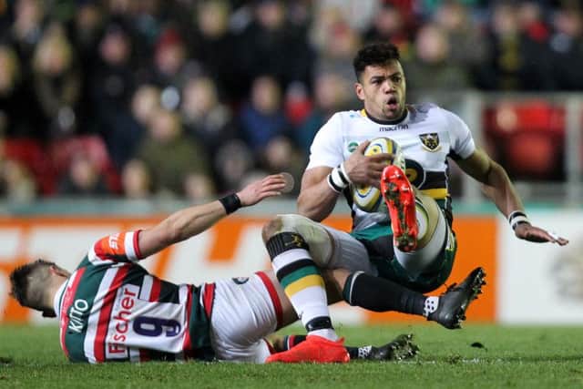 Luther Burrell is back for Saints after being rested last week (picture: Sharon Lucey)