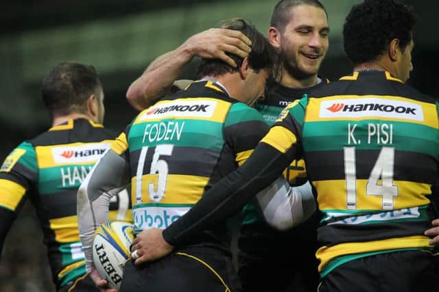 Foden's try got Saints up and running