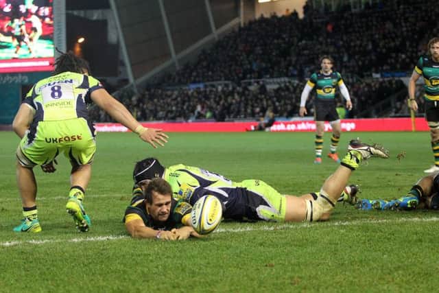 Nic Groom saw the ball slip from his grasp as the crucial moment