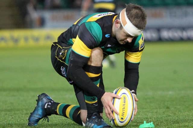 Stephen Myler overcame a facial injury to steer Saints to victory