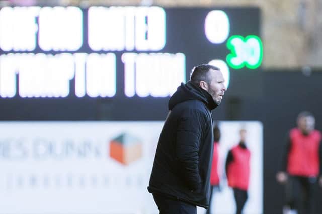 Michael Appleton's Oxford have now lost their last three games against Northampton, all 1-0. Picture by Kirsty Edmonds