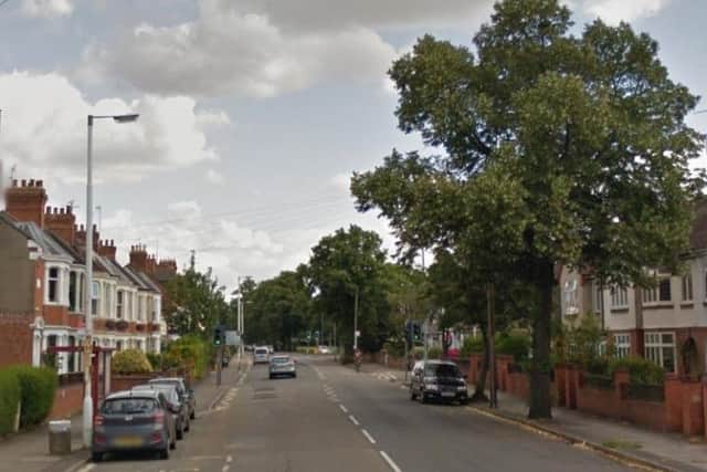 Police were called out Kingsley Road on Christmas Day after reports of a man carrying a knife.