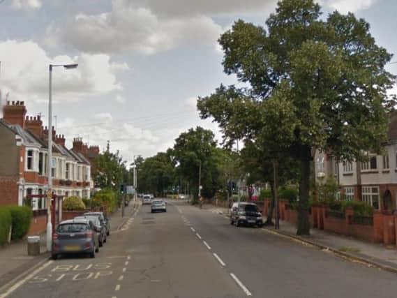 Police were called out Kingsley Road on Christmas Day after reports of a man carrying a knife.