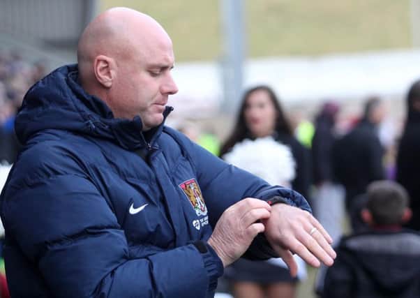 TIME TO FRESHEN THINGS UP - Cobblers boss Rob Page