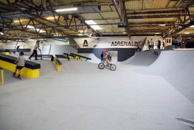 10th Anniversary: Corby: Adrenaline Alley new revamped ramps opened to mark decade of Adrenaline Alley
Saturday September 24, 2016 NNL-160924-220032009