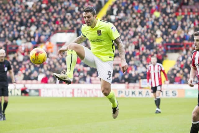 Action from Bramall Lane. Picture by Kirsty Edmonds