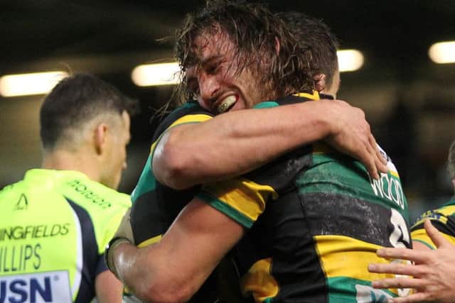 Tom Wood was man of the match against Sale