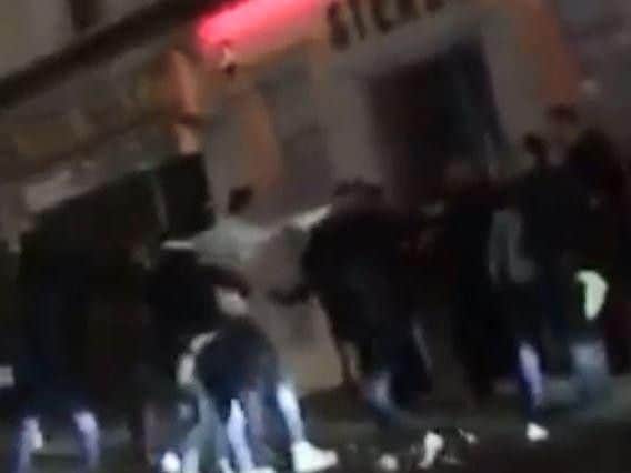 A screengrab from the video posted to the Chronicle & Echo's Facebook page