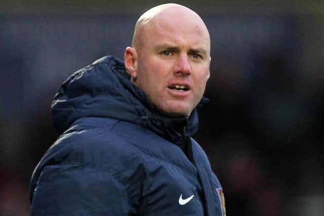 Cobblers boss Rob Page