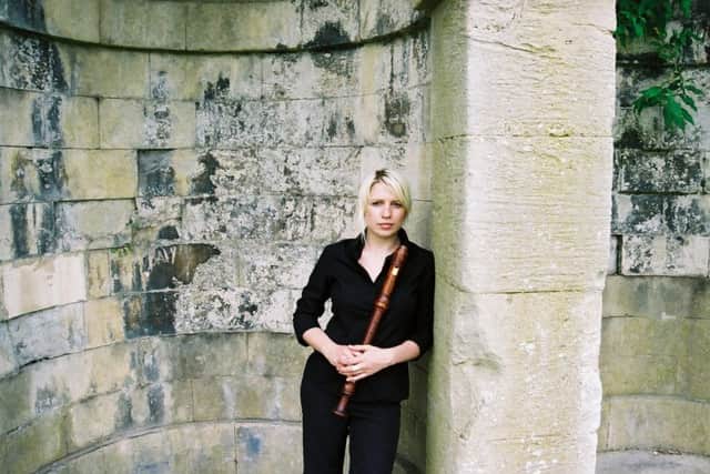 Heidi Fardell who will play the recorder at the concert
