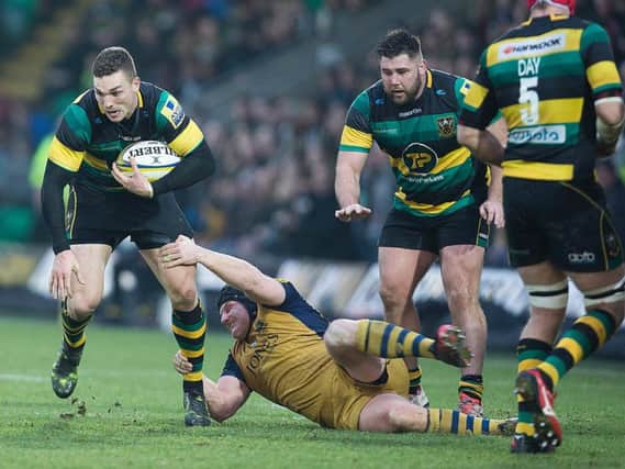 George North looked sharp for Saints (pictures: Kirsty Edmonds)