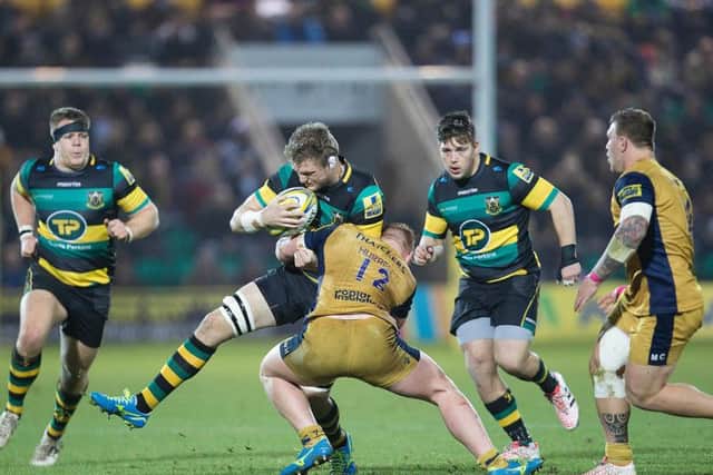 Jamie Gibson was part of a big back row performance