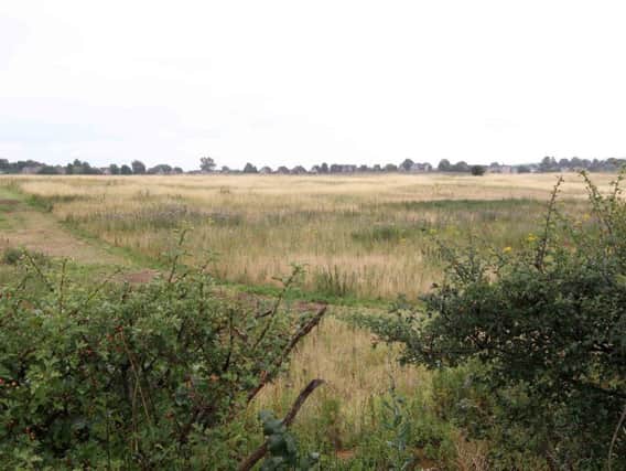 The land at Buckton Fields as been earmarked for a 1,050 home development.