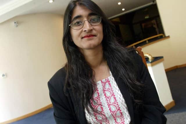 Chair of Momentum Northants, Anjona Roy.