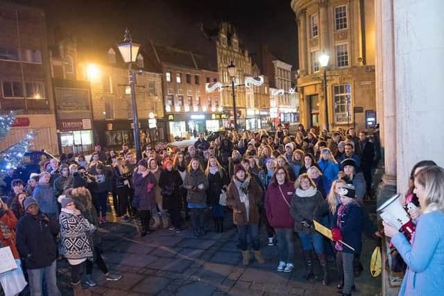 Reclaim the Night held a march in Northampton on the issue of safe nights out