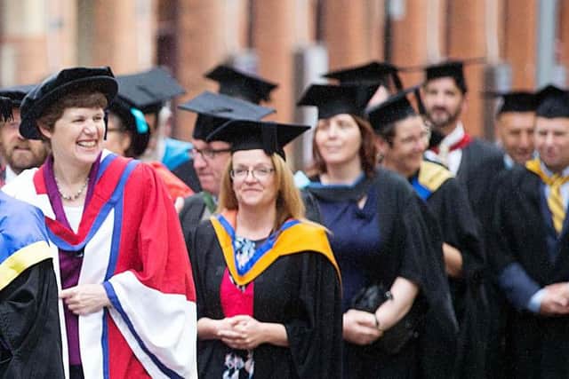 International students at the University of Northampton have fallen by over 30 per cent.